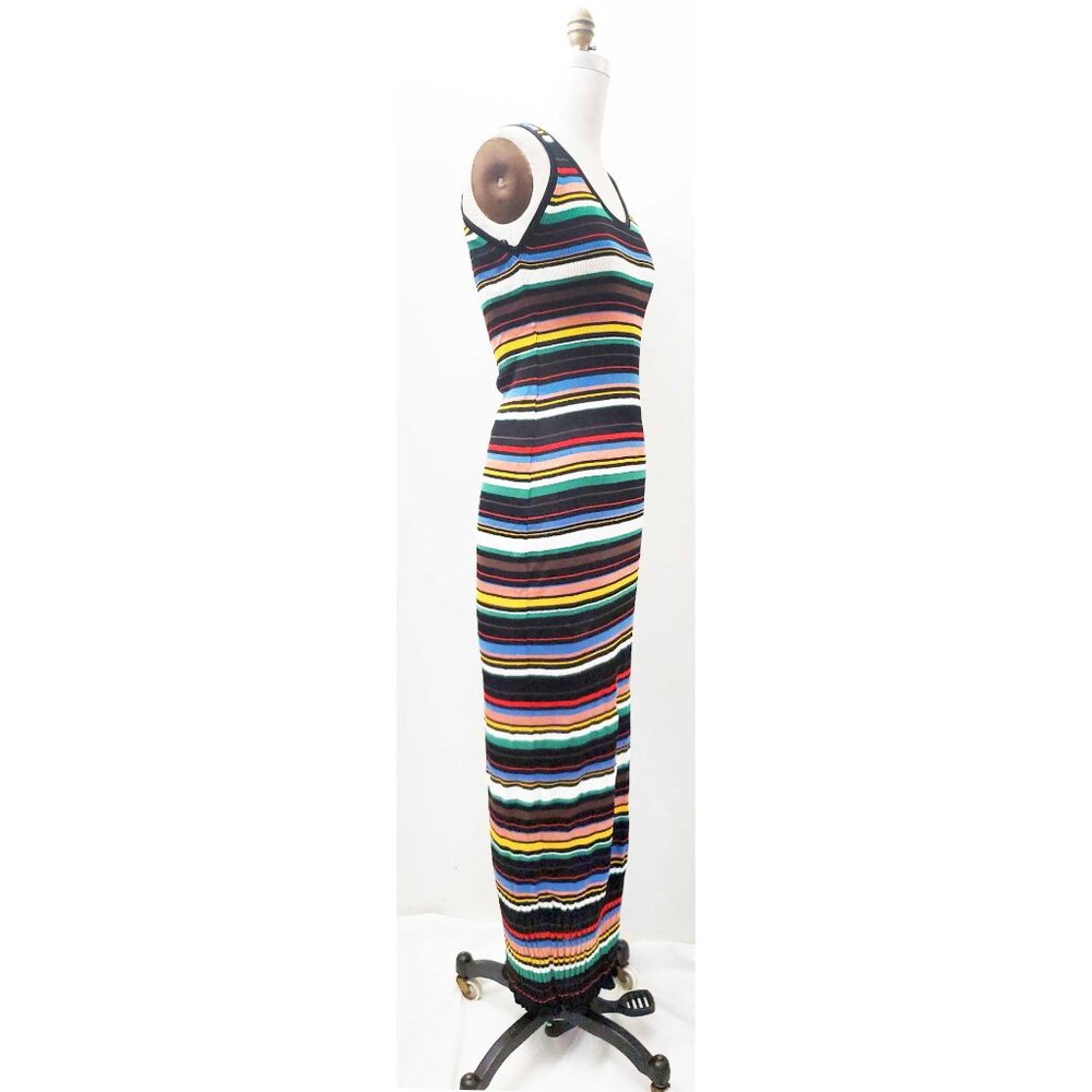 Missoni Womens Sleeveless Striped Knit Long Colorful Tube Dress 42 / 6 NWT - Picture 12 of 14